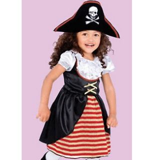 Pirate Age 2 4 Halloween Costume Toddler Girl Child