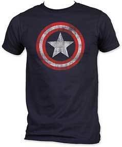 CAPTAIN AMERICA Shield tee t Shirt NEW Marvel Comics