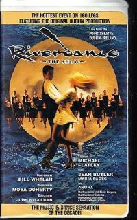 Columbia Tristar Riverdance   The Show (VHS, 1996, Clam Shell Case)