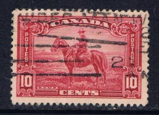   223(3) 1935 10 cent carmine Royal Canadian Mounted Police WINNIPEG MAN