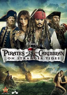 Pirates of the Caribbean On Stranger Tides DVD, 2011