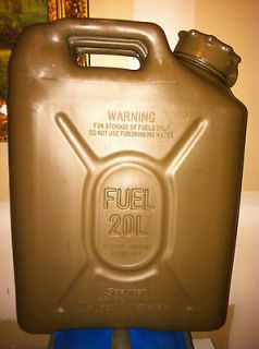 Scepter US Military Fuel Canister (MFC) 20 Liter Jerry Can 5 Gallon 