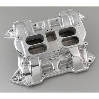 Edelbrock CH 28 Dual Quad Intake Manifold 54401 Chrysler RB Fits Stock 