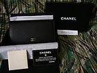 Beautiful brand new in Box Black leather Chanel wallet