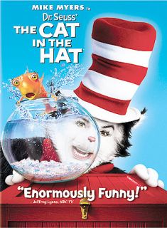 Dr. Seuss The Cat in the Hat DVD, 2004, Full Frame Edition