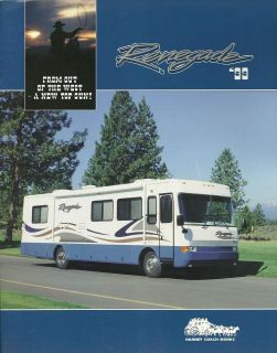   Camper Motor Home RV Brochure/CatalogDURANGO,MESA,CASA GRANDE, 37