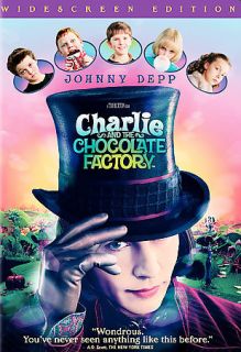  listed charlie and the chocolate factory dvd 2005 widescreen one day 