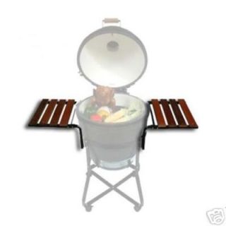 Primo Charcoal Grill Wood Shelves for Round Kamado 301