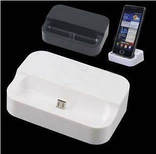 Dock Charger Sync Charge Stand Holder for Samsung Galaxy S 3 i9300 S 2 