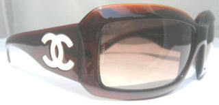 Chanel Sunglasses Glasses 5076 H 538/13 Brown Authentic Mother of 