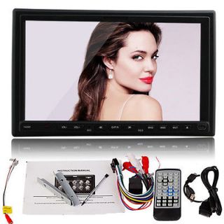 Inch LCD Digital Touch Screen 2 Din Car Stereo CD  TV DVD Player 