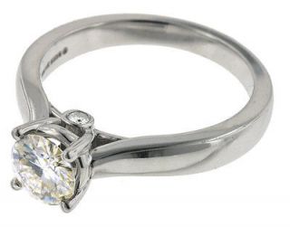 Charles and Colvard 0.79 Ct Moissanite Classic Solitaire in 14Kt 