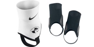 NEW NIKE 2 PACK (PAIR) ANKLE SHIELD GUARDS PROTECTION SUPPORT DUAL 