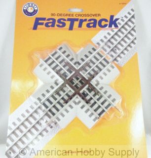 Lionel Trains 6 12019 FasTrack 90 Degree Crossing Track Section