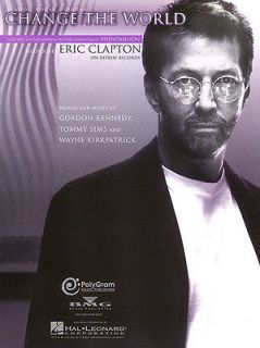 Change the World Song by Eric Clapton Piano Vocal Guitar Sheet Music 