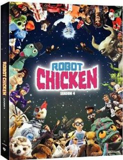 Robot Chicken Season 4 DVD, 2009, 2 Disc Set