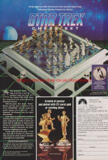 star trek chess sets in Collectibles