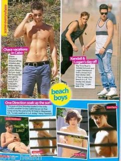 1D   ONE DIRECTION   HARRY STYLES   CHACE CRAWFORD   SHIRTLESS   PINUP 