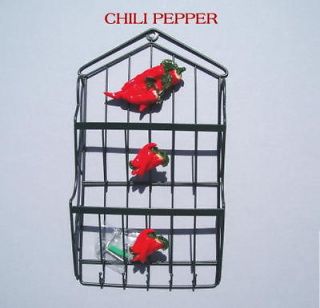 Chili Pepper Design Metal Key and Letter Mail Holder New