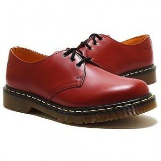 Dr Martens Mens Shoes 1461 3 EYE R11838600 Cherry Red