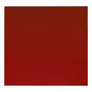 Lillypilly Anodized Aluminum Square Metal Sheet   Orange 3x3 Inch