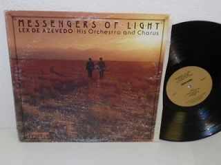LEX DE AZEVEDO Messengers Of Light LP Embryo ER 2018 VG+ vinyl album