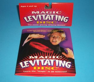 Magic Levitating Disc Magic Trick Stage Illusion Gravity Defying LED 