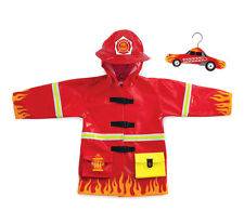 NWT Childrens Kidorable Fireman Rain Coat NEW