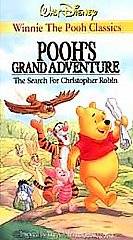 Poohs Grand Adventure The Search for Christopher Robin VHS, 2001 