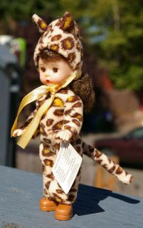 Halloween Leopard Costume McDonalds Doll Blinking Eyes Madame 