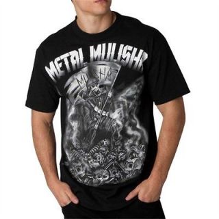 Metal Mulisha Conquer T Shirt Black clothing mens fmx motox
