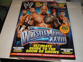 WWE magaziner april 2012 . WRESTLEMANIA XXVIII
