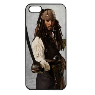 Jack Sparrow Pirate Captain #B iPhone 5 Hard Case Plastic Cover