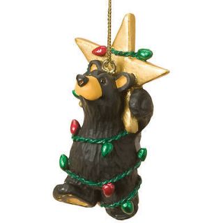   Bears Star Lights Bear Christmas Tree Ornament by Jeff Fleming NWT