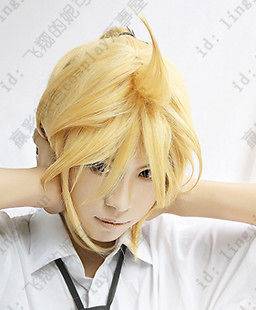 Vocaloid Kagamine Len Rin Cosplay Wig Party Full Hair + gift