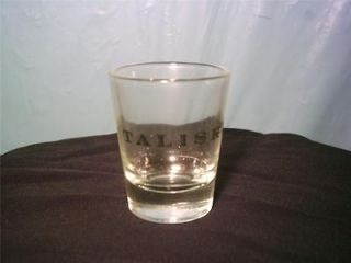 Rare Talisker Scotch Whiskey Shot Glass NWOB