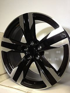 20 Inch Black Chevrolet Camaro ZL1 Factory OE Replica Wheels Rims 