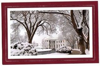 white house christmas card in Presidents & First Ladies