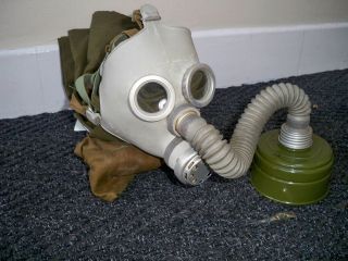 Soviet Baby / Child Gas Mask With Filter & Bag Genuine Army Military 