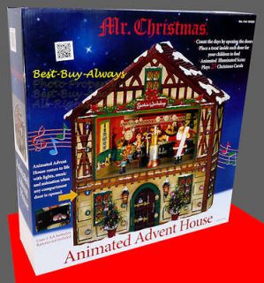 Mr Christmas Advent House Countdown Calendar To Count Down Days For 