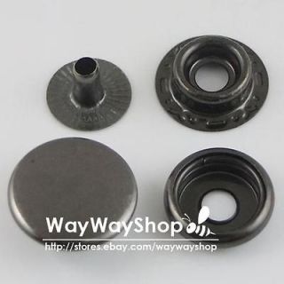 Leather craft Rapid Rivet Button METAL Snaps Fasteners 15mm 5/8 25 