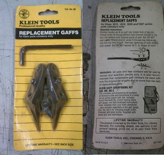 Klein Tools Replacement Gaffs Cat. 86 BRAND NEW
