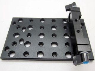   Tripod Mounting Accessory Cheese Plate Rail Block For 15mm Rod Clamp