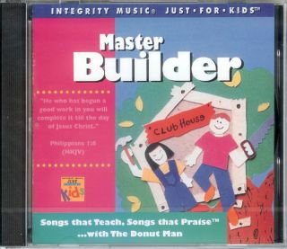 Master Builder   the Donut Man   NIB Kids Music CD