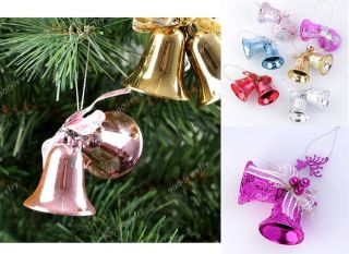 Christmas Jingle Bell Ornament Xmas Decoration Display For Outdoor 