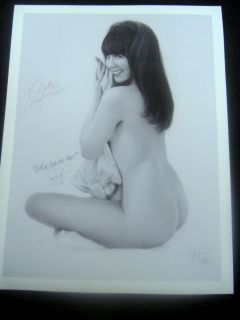 Jon Hul On A Claire Day Featuring Claire Sinclair Signed Giclee 