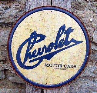 Antique Style Chevy Chevrolet Cars Metal Sign Ad Retro Garage Decor 