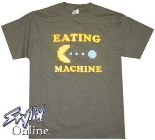 Pac Man Power Pellets Eating Machine T Shirt XL Clyde