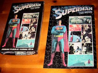 SUPERMAN Christopher Reeve DC Comics jigsaw puzzle 1978 super hero
