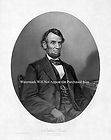 Print Cyrus Cobb Portrait Abraham Lincoln
